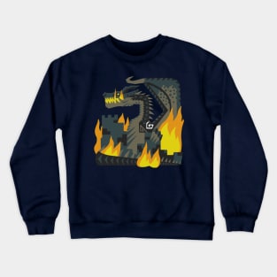 Monster Hunter World: Large Fatalis Icon Crewneck Sweatshirt